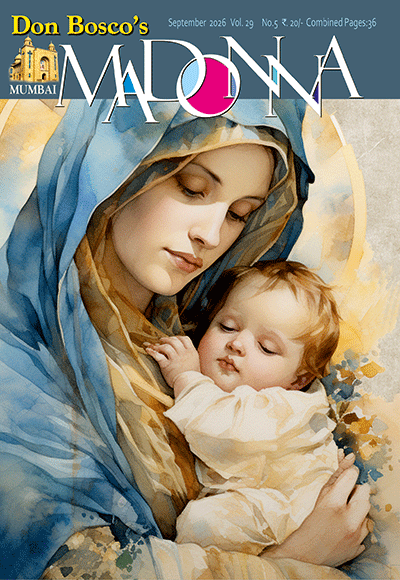 Don Bosco's Madonna September 2026 magazine cover